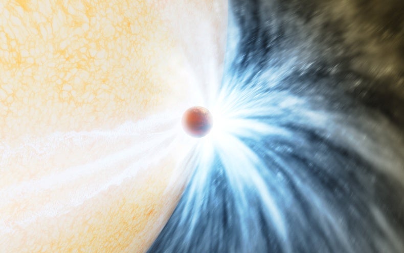 Astronomers Just Saw a Star Consume a World for the Very first Time