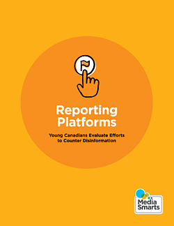 Reporting Platforms: Young Canadians Evaluate Efforts to Counter Disinformation