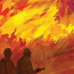 When a Wildfire Burns a Town Created for Extracting Oil