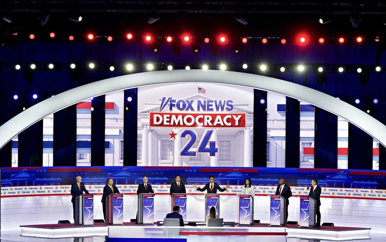 At Debate, Republican Presidential Candidates Tout Fossil Fuels, Vow to Undo Biden’s Local weather Initiatives