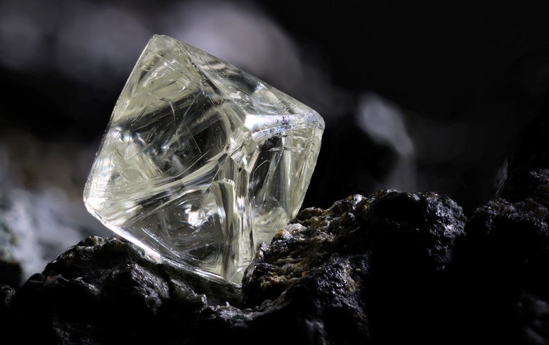Fountains of Diamonds Erupt as Supercontinents Split Up