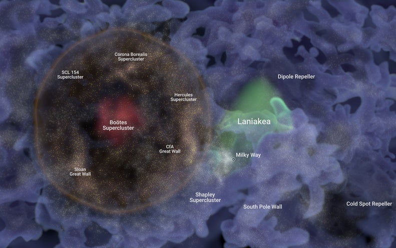 ‘Fossilized’ Bubble 10,000 Times the Measurement of the Milky Way Could Be a Relic from the Significant Bang