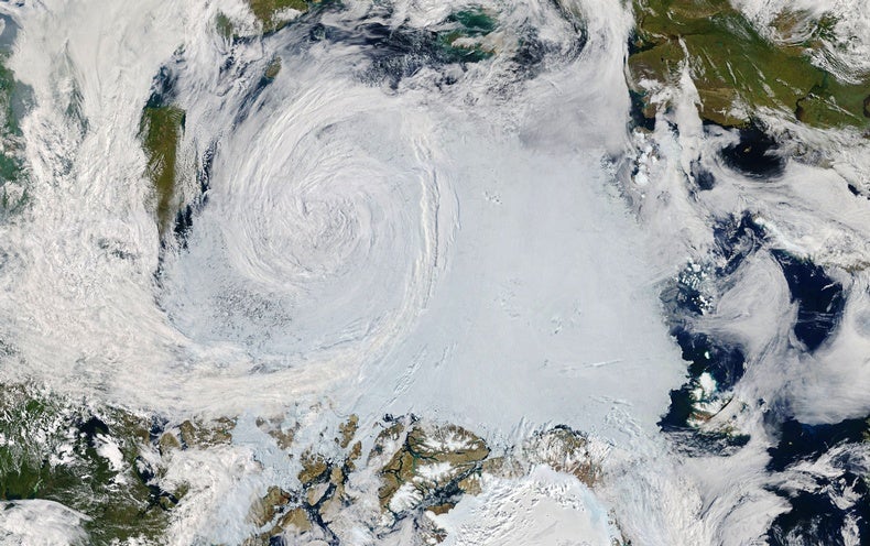 Arctic Cyclones Are Obtaining Stronger, More Damaging