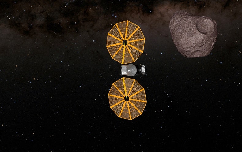 NASA’s Lucy Asteroid Mission Zips Past a ‘Dinky’ Area Rock