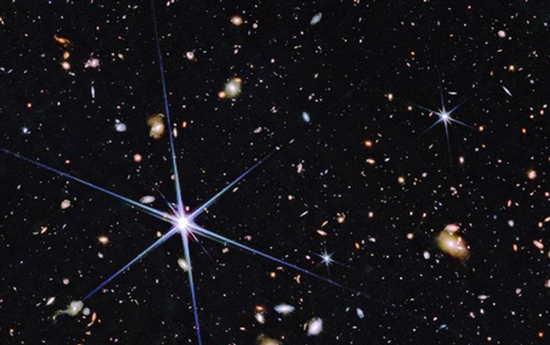 Zoomable JWST Image Provides Significantly-Distant Galaxies to Your Fingertips