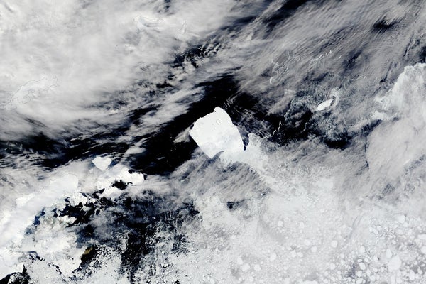 World’s Largest Iceberg Ultimately Escapes Antarctica