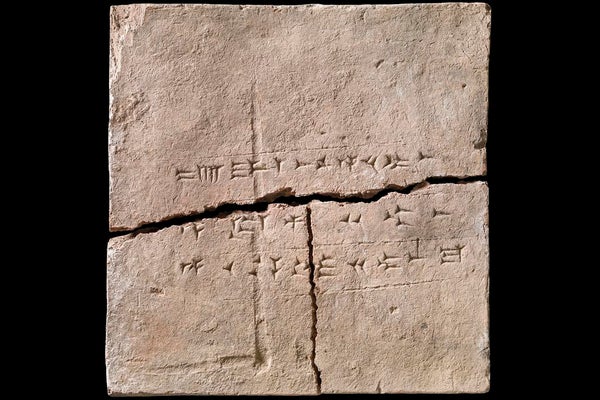 Experts Sequence DNA from a 3,000-Year-Old Brick