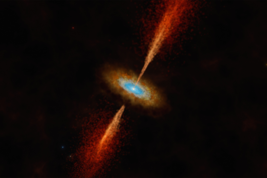Astronomers Spy To start with Star-Forming Disk past the Milky Way