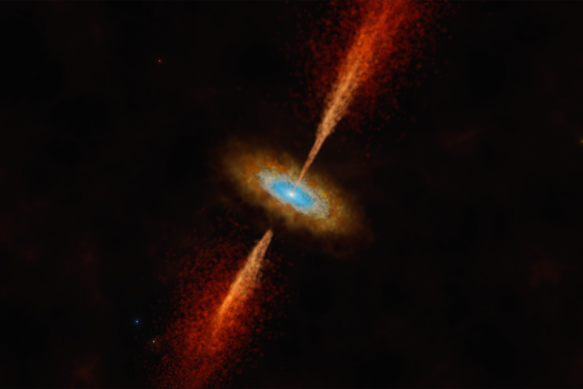 Astronomers Spy To start with Star-Forming Disk past the Milky Way